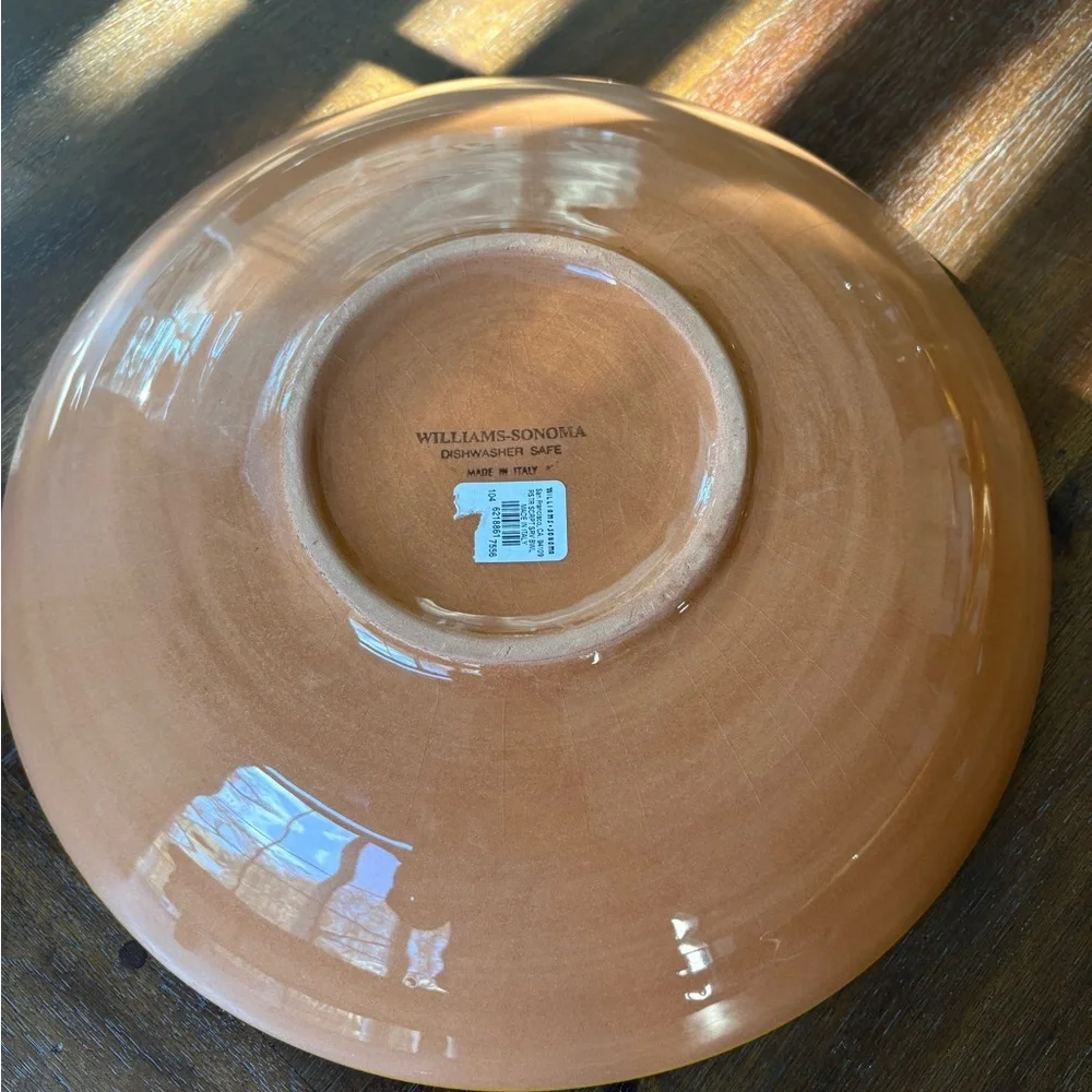 Williams Sonoma Rooster Serving Platter with Multicolor Design NEW with Tag